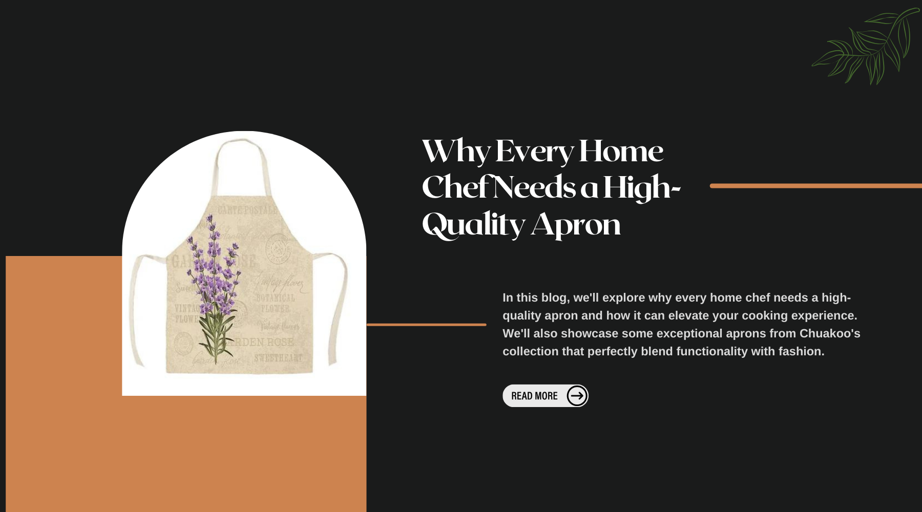 Why Every Home Chef Needs a High-Quality Apron: A Must-Have Kitchen Essential