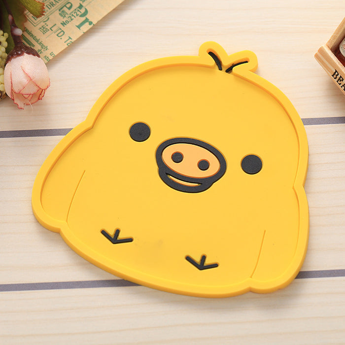 Silicone Cartoon Figure Table Coaster