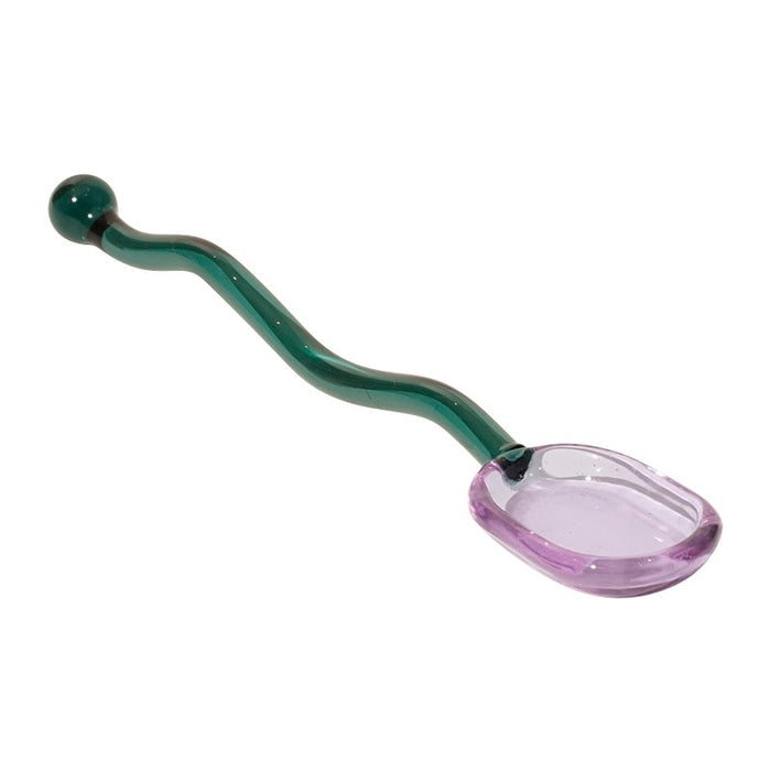 Colored Transparent Coffee Dessert Stirring Spoon