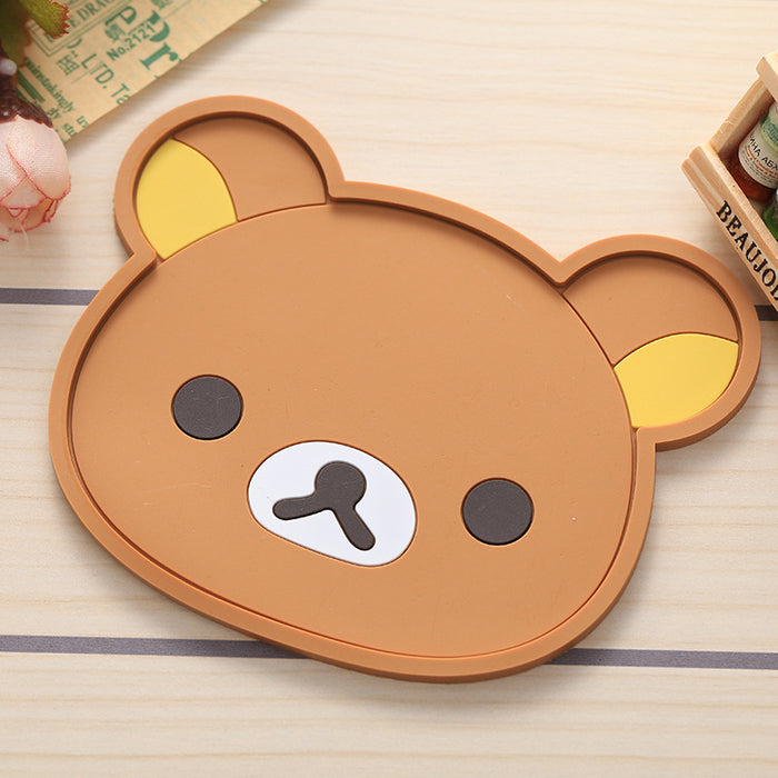 Silicone Cartoon Figure Table Coaster