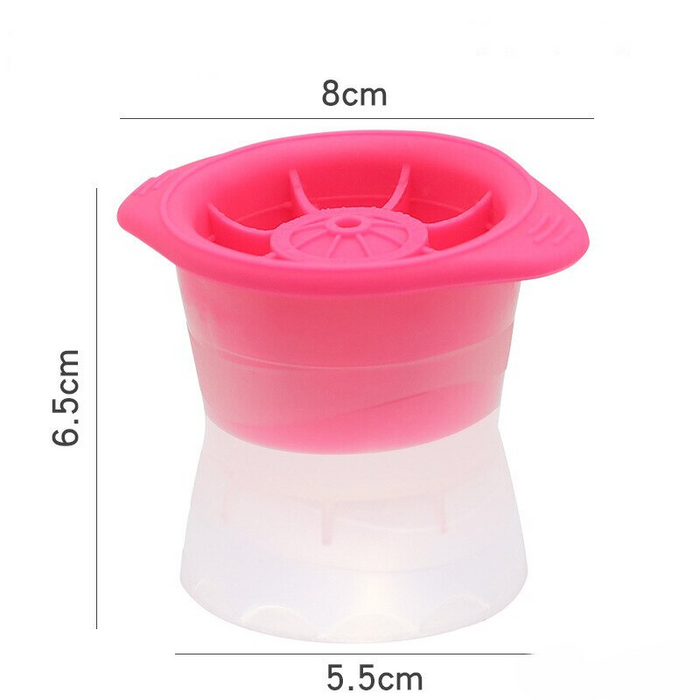 Round Silicone Ice Maker