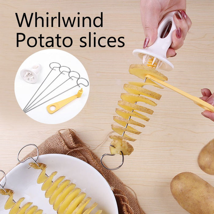 Spiral Twisted 3 String Potato Slicer