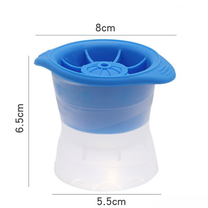 Round Silicone Ice Maker