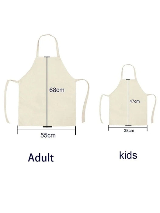 1 Piece Letter Graphic Apron