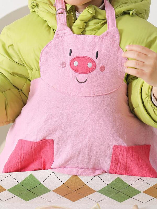 Cartoon Pig Pattern Apron