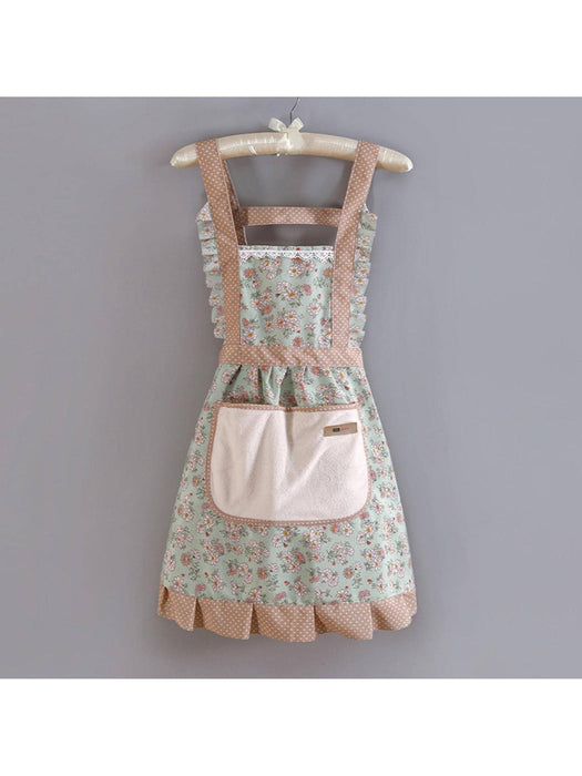 1 Piece Flower Pattern Apron