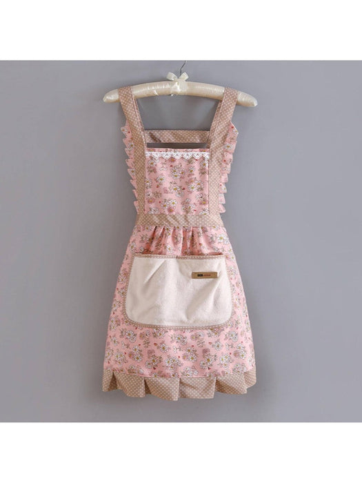 1 Piece Flower Pattern Apron