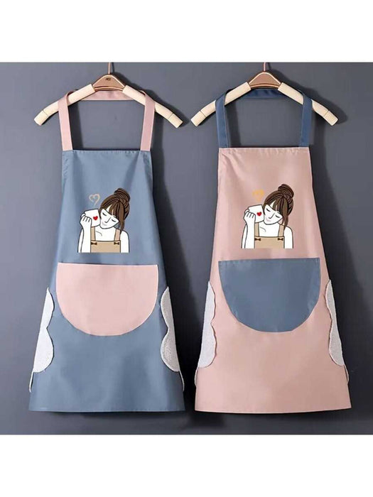 Set Of Two Waterproof Apron