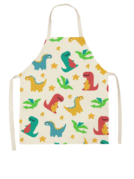 Cartoon Pattern Kitchen Cooking Apron