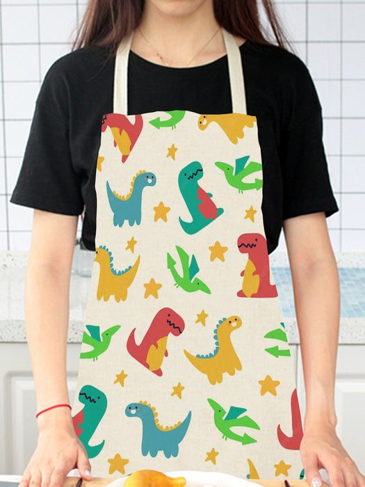 Cartoon Pattern Kitchen Cooking Apron