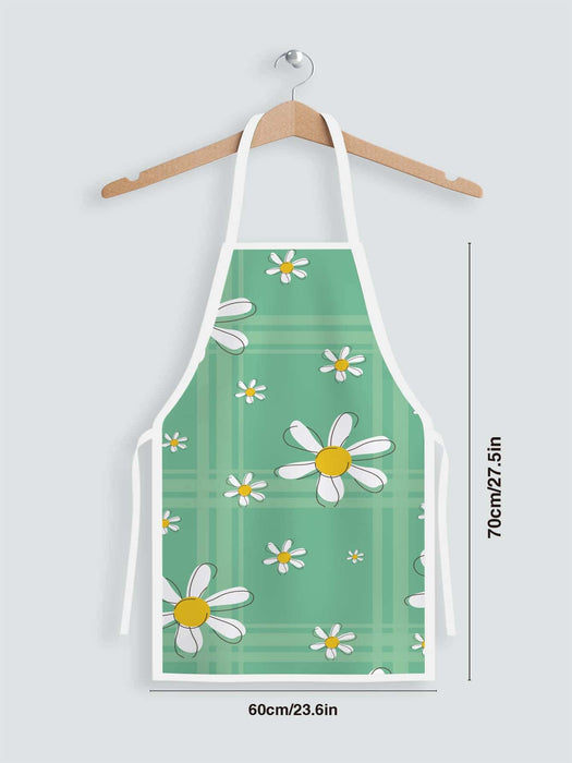 Cartoon Crocodile Printed Apron