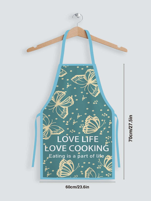 Cartoon Crocodile Printed Water Proof Apron