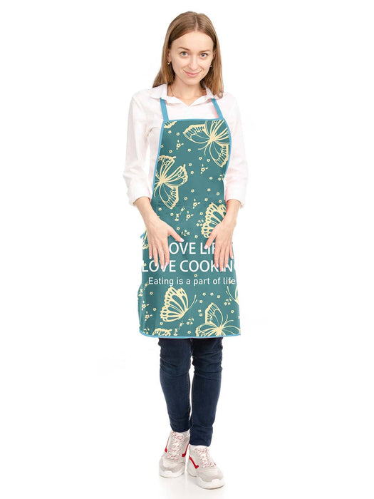 Cartoon Crocodile Printed Water Proof Apron