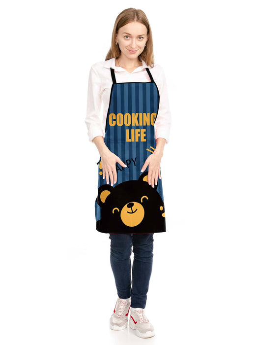 Cartoon Crocodile Printed Apron