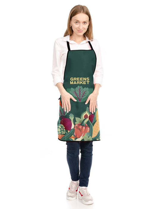 Cartoon Crocodile Printed Apron