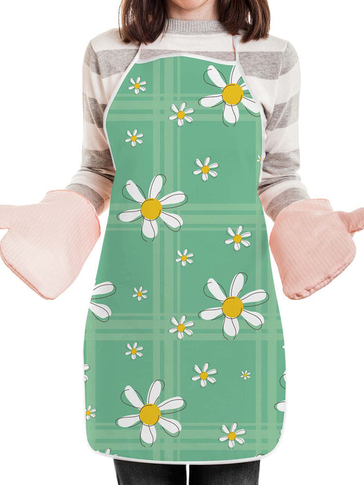 Cartoon Crocodile Printed Apron