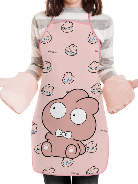 Cartoon Printed Waterproof Apron