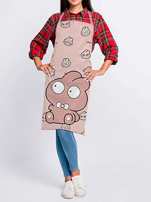 Cartoon Printed Waterproof Apron