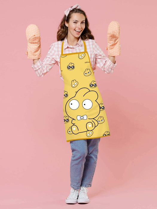 Cartoon Crocodile Printed Water Proof Apron