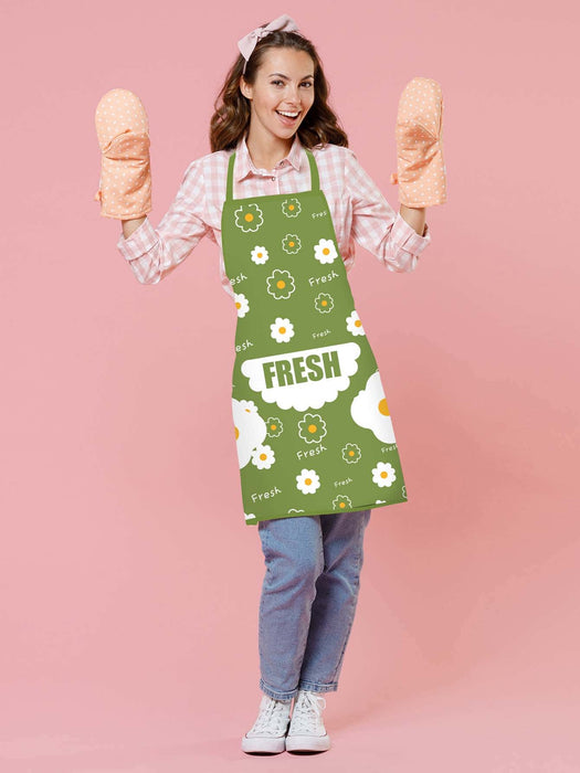 Cartoon Printed Waterproof Apron