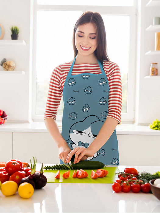 Cartoon Printed Waterproof Apron