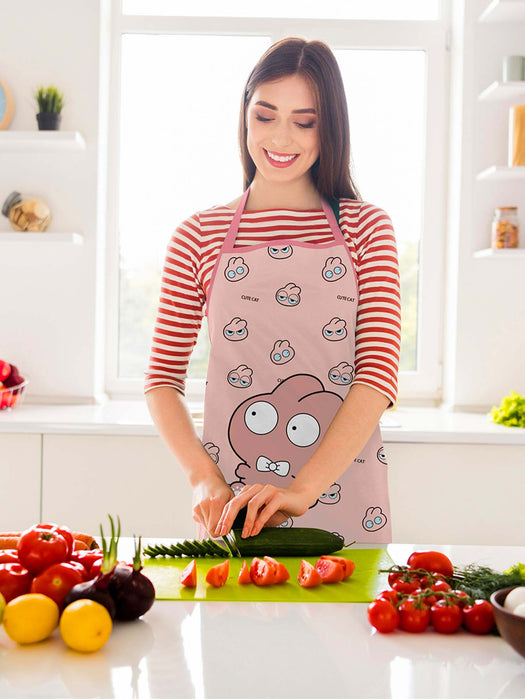 Cartoon Printed Waterproof Apron