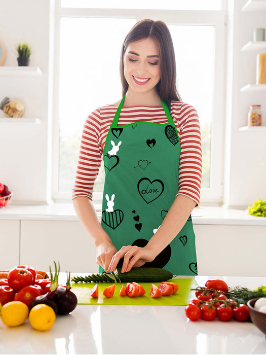 Cartoon Printed Waterproof Apron