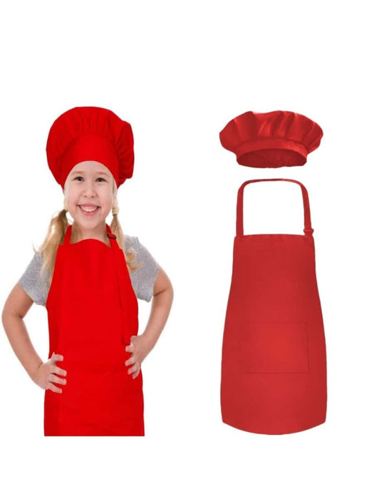 Set Of 3 Apron And Caps