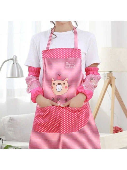 1 Piece Kitchen Apron With Sleeves