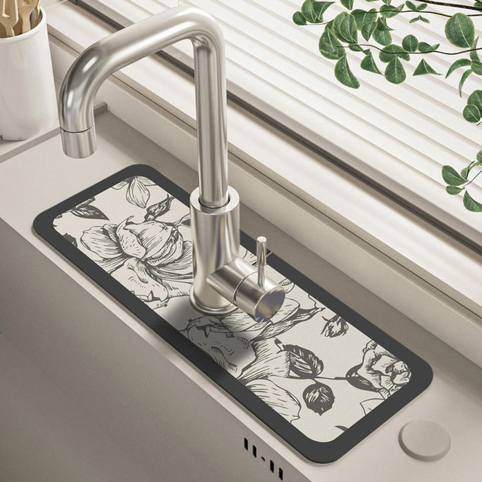 Design Countertop Tap Faucet Mat