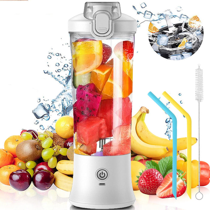 Portable Electric USB Rechargeable 600ml Blender