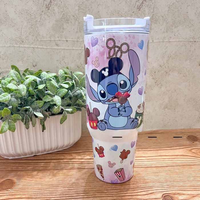 Stitch and Park Treats 40 oz Travel Tumbler Mug