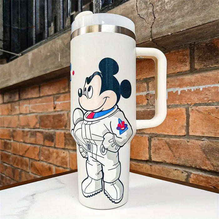 Mission Mouse Design 40oz Insulated Tumbler With Handle