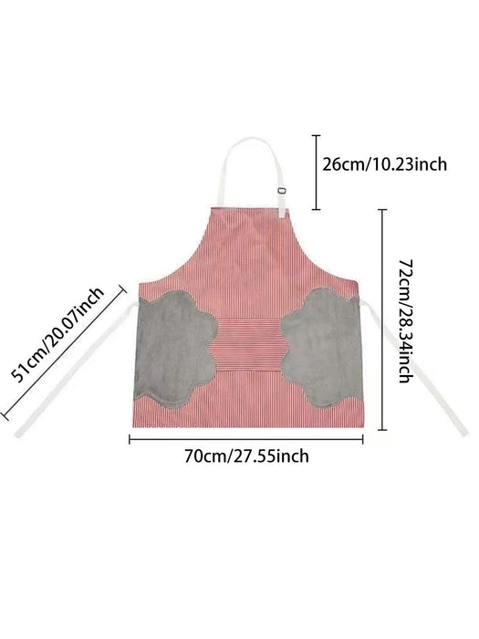 1 Piece Striped Pattern Apron