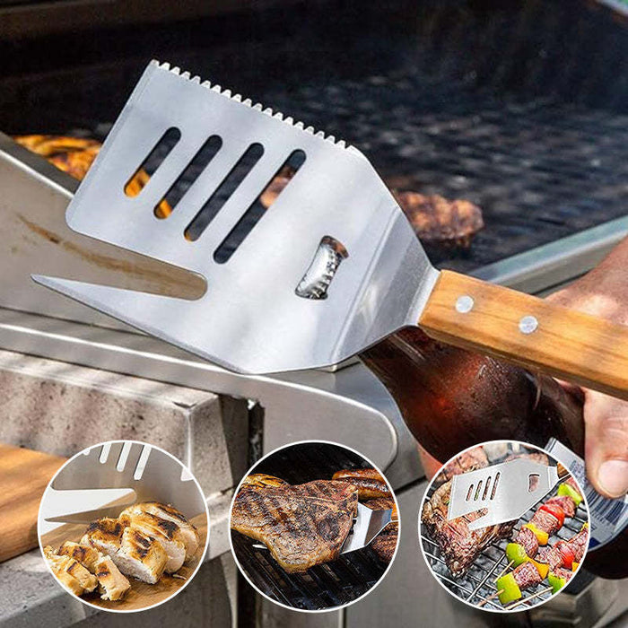 5 In 1 Grill Spatula Fork With Knife