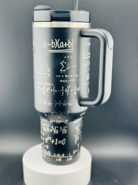 40oz Mathematical Formula Design Tumbler