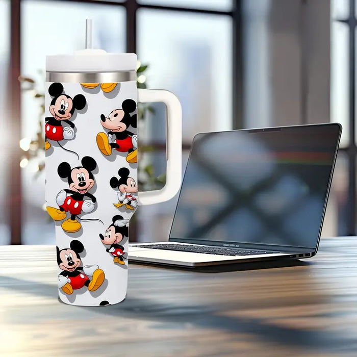 Mickey Vibes 40oz Insulated Drink Tumbler With Handle