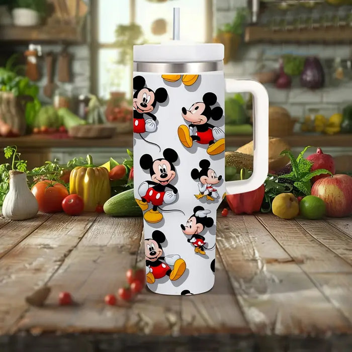 Mickey Vibes 40oz Insulated Drink Tumbler With Handle