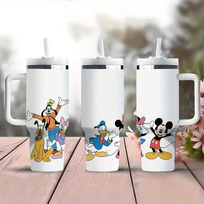 Mickey And Friends 40oz Insulated Tumbler With Handle