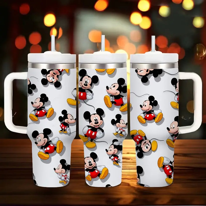 Mickey Vibes 40oz Insulated Drink Tumbler With Handle