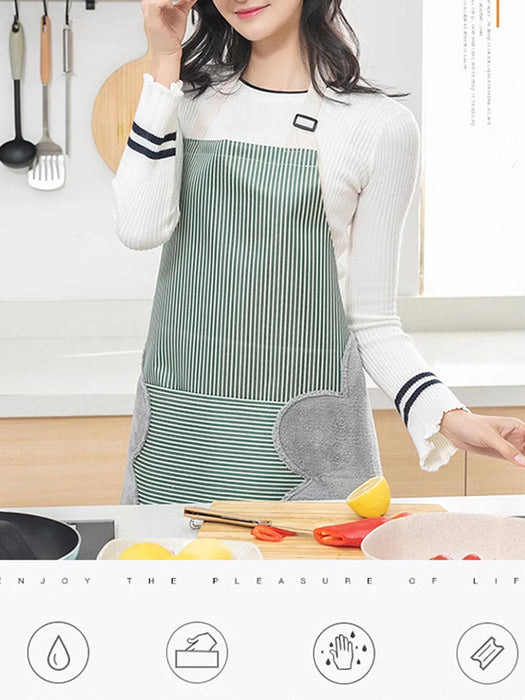 1 Piece Striped Pattern Apron