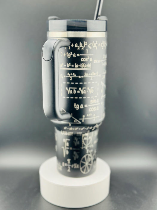 40oz Mathematical Formula Design Tumbler