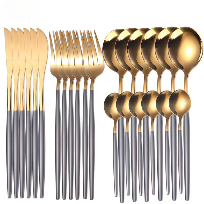 Gold Stainless Steel Cutleries