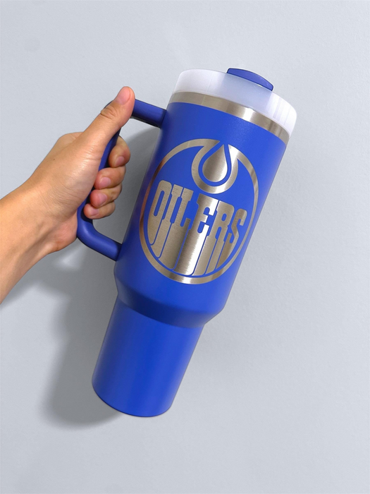 Oil Industry Logo Engraved 40oz Tumbler