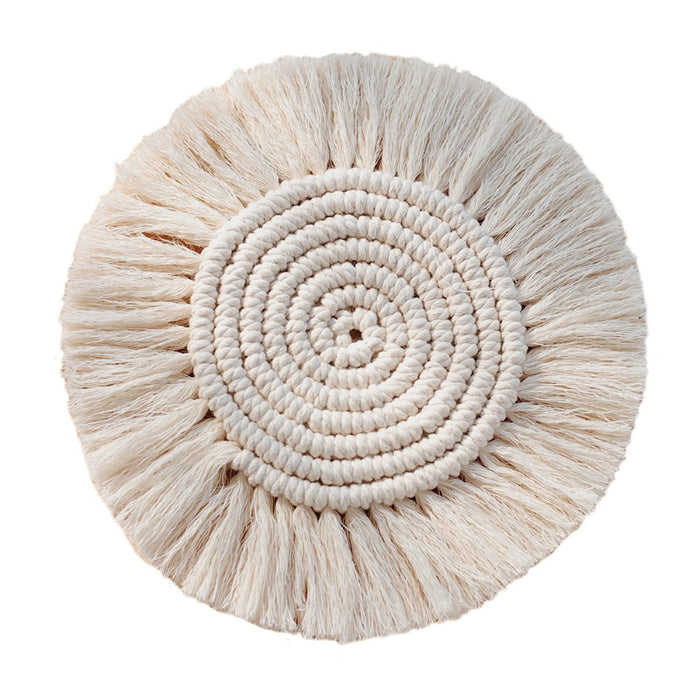 Macrame Design Cotton Braid Coaster