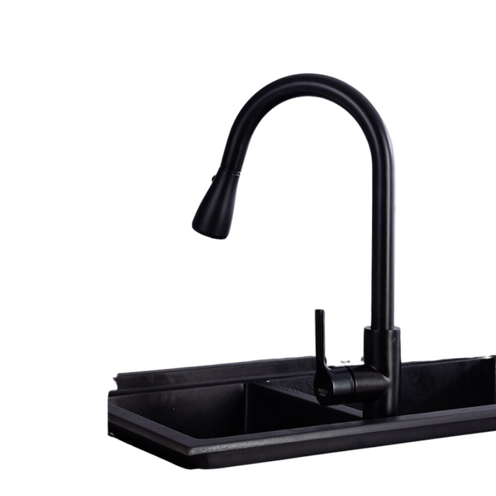 Ribbed Kitchen Faucet