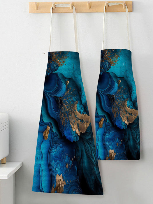 Marble Pattern Apron