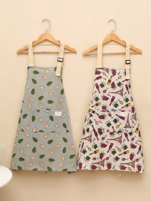 2 Sets Of Random Pattern Apron