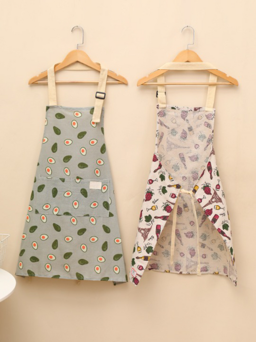 2 Sets Of Random Pattern Apron