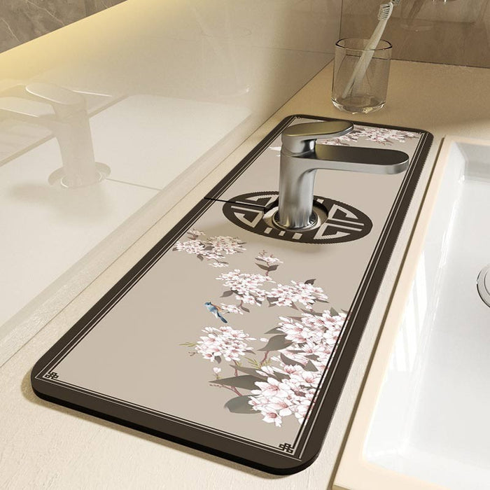 Design Countertop Tap Faucet Mat